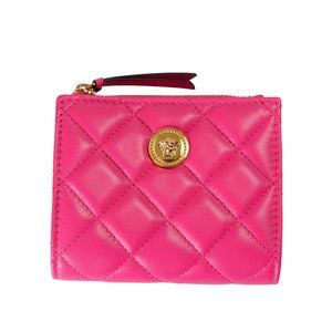 Versace Pink Quilted Wallet